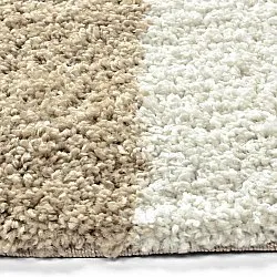 Runde Teppiche - Tamri (beige/weiß)