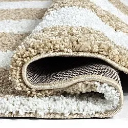 Runde Teppiche - Tamri (beige/weiß)