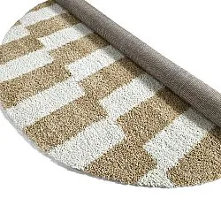 Runde Teppiche - Tamri (beige/weiß)