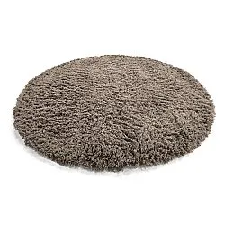 Rund Teppich - Aliste Wool Shaggy (braun)