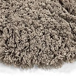 Rund Teppich - Aliste Wool Shaggy (braun)