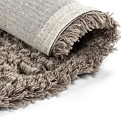 Rund Teppich - Aliste Wool Shaggy (braun)