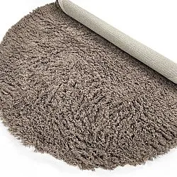 Rund Teppich - Aliste Wool Shaggy (braun)