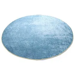 Tapis rond - Lynton (bleu)