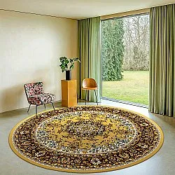 Rund Teppich - Peking (gold)