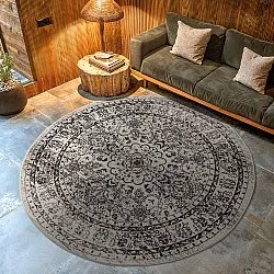 Rund Teppich - Peking Noble (grau)