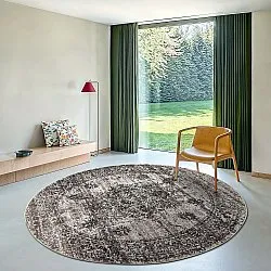 Rund Teppich - Peking Royal (grau)