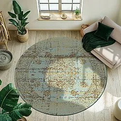 Tapis rond - Peking Royal (turquoise)