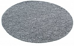 Runde Teppiche - Rut (Dunkelgrau)