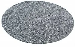 Runde Teppiche - Rut (Dunkelgrau)