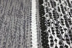 Flickenteppich - Visby (schwarz-weiß)