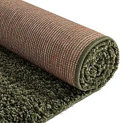 Hochflorteppiche - Alsace (grün/weiß/orange)