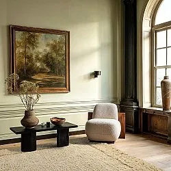 Hochflorteppiche - Melilla Hand Woven Wool Shaggy (natur)