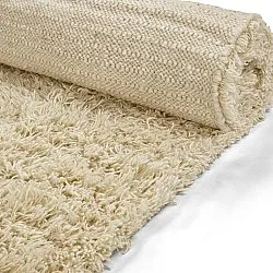 Hochflorteppiche - Melilla Hand Woven Wool Shaggy (natur)