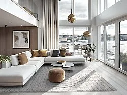 Hochflorteppiche - Wendy (hellgrau)