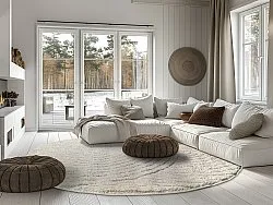 Runde Teppiche - Wendy (offwhite)