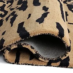 Hochflorteppiche - Zebra Tufted Wool Premium (beige/schwarz)