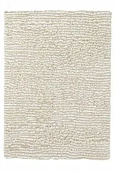 Tapis shaggy - Aden (beige/blanc)
