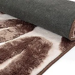 Hochflorteppiche - Akaba (braun/hellrosa)