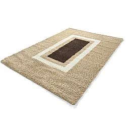 Hochflorteppiche - Alsace (beige/weiß/braun)