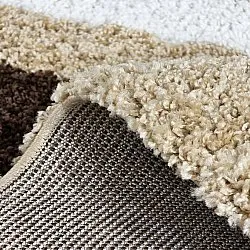 Hochflorteppiche - Alsace (beige/weiß/braun)