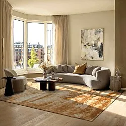 Hochflorteppiche - Aranga Super Soft Fur (hellorange)