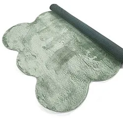 Welligem Hochflorteppich - Aranga Super Soft Fur (grün)