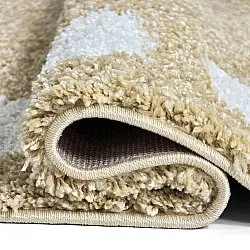 Hochflorteppiche - Asilah (beige/weiß)