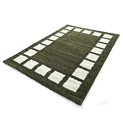 Hochflorteppiche - Asilah (grün/weiß)