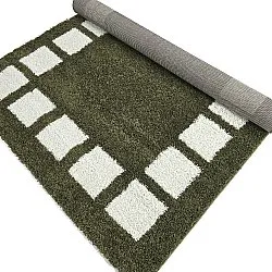 Hochflorteppiche - Asilah (grün/weiß)