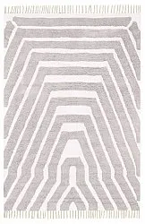 Hochflorteppiche - Callista Natural Cotton Shaggy (taupe)