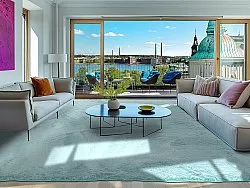 Tapis à poils longs - Cloud Super Soft (bleu clair)