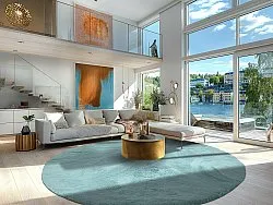 Runde Teppiche - Cloud Super Soft (hellblau)