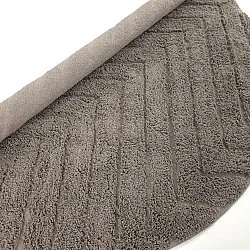 Runde Teppiche - Conara Natural Cotton Shaggy (taupe)