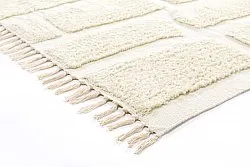 Hochflorteppiche - Cyrus Natural Cotton Shaggy (cremefarben)