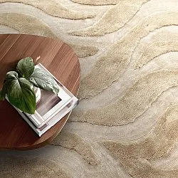 Hochflorteppiche - Fergana (creme/beige)