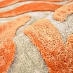 Hochflorteppiche - Fergana (creme/orange)