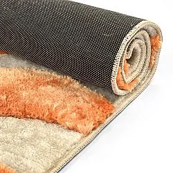 Hochflorteppiche - Fergana (creme/orange)