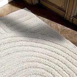 Tapis moelleux - Fukui (blanc cassé)