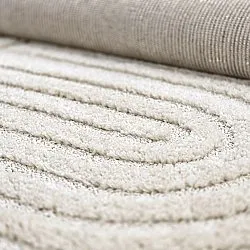 Tapis moelleux - Fukui (blanc cassé)