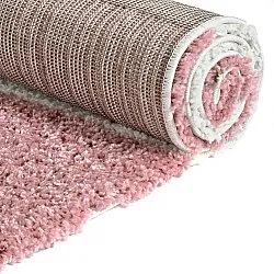 Hochflorteppiche - Gordes (rosa/weiß)