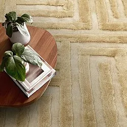 Hochflorteppiche - Karbala (creme/beige)