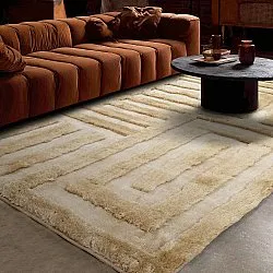 Hochflorteppiche - Karbala (creme/beige)