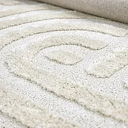 Hochflorteppiche - Naha (cremefarben)