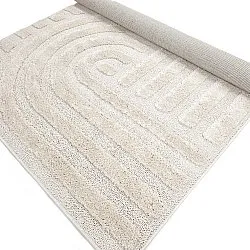 Hochflorteppiche - Naha (cremefarben)