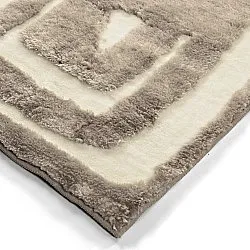 Hochflorteppiche - Palmyra (beige/weiß)