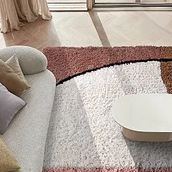 Tapis shaggy - Perast Natural Cotton Shaggy (multicolore)