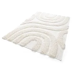 Tapis shaggy - Sivota Natural Cotton Shaggy (blanc cassé)