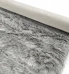 Hochflorteppiche - Sohar (hellgrau)