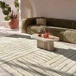 Hochflorteppiche - Tyros (beige/creme)